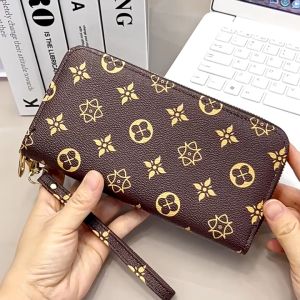 DOMPET PANJANG WANITA KUMALA KULIT COKLAT WA1063B7 PREMIUM CANTIK KEKINIAN TERBARU MURAH FASHION