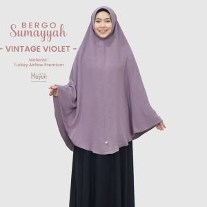 Hijab bergo syari jumbo sumayyah hijab hayuri