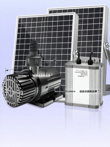 BONADUO | Solar Powered Fish Tank Circulation Pump Large Power With Battery