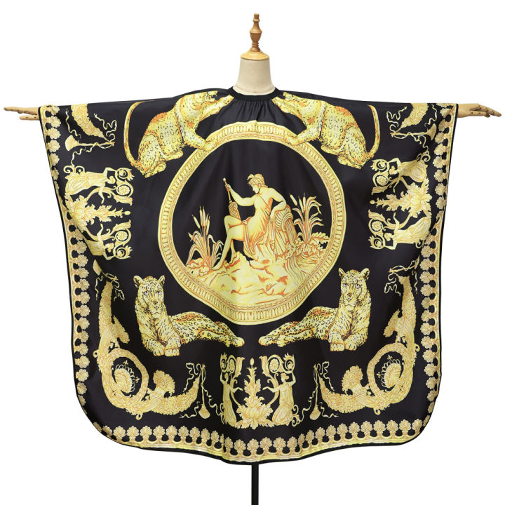 Salon Hairdressing Apron Barber Hair Cutting Cape Waterproof Antistatic Adjustable Cape Barber Shop Styling Apron Tools Supplies