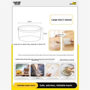 MONLEYTA | Disposable Portable Folding Travel Laundry Bucket Foot Bath Basin Washing Bag Manlie Ta Brand Online Exclusive Large Capacity