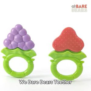 We Bare Bears Gigit Teether Bayi / Infant Baby Soft Teether Silicone Teething Teeth Training BPA Free 30480 WBB