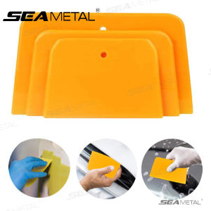 Seaetal 3 cái vệ sinh cửa xe ô tô gạt nước mềm Dụng cụ nạo kính lưỡi xe sạch cạo màng cạo