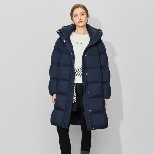 BEIQIANI | Padded Hood 90 Down Warm Women Winter Coat