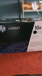 HP 10A Q2610A Black ตลับหมึกโทนเนอร์ สีดำ ของแท้ มีรับประกัน