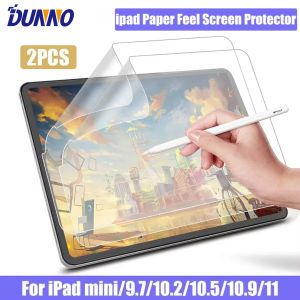 2pcs iPad Paper Feel Film for 2024 iPad Air 11/13 M2 Pro 11/13 M4 Screen Protector Matte PET Painting Write for iPad 10th Mini6
