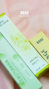 BOAE Mouth Spray Penghilang Bau Mulut Dan Penyegar Mulut Rasa Buah Semprotan Mulut Wangi VP097