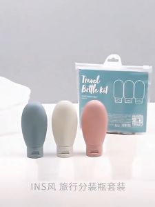 HOVELSHOP Botol Travel Refill Sabun Cair Portable Isi Ulang Shampo Tempat Lotion Skincare Fliptop Foldable