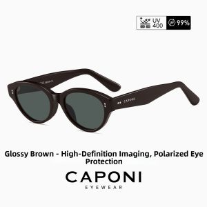CAPONI | Retro Cat Eye Sun Glasses UV Protection