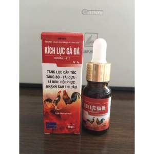 KÍCH LỰC GÀ ĐÁ (10ml) vua lì đòn tăng bo tải cựa hồi phục nhanh cho gà đá gà chọi
