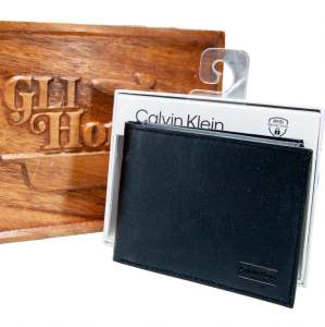 Original/Authentic Bi-Fold Mens Wallet Genuine Leather IMPORTED FROM USA Made in India