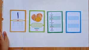 Buku Anak Wipe & Clean Flashcard Mengenal dan Menebalkan Hurud & Angka Hijaiyah