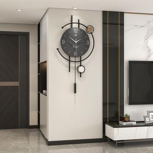 Elegant Silent Wall Clock Modern Simple Decoration