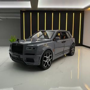Đồ chơi mô hình xe ô tô Rolls-Royce Cullinan bằng hợp kim có nhạc và đèn mở được các cửa tỷ lệ 1:32