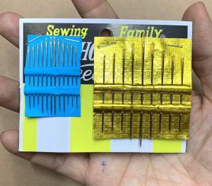 Bộ 21 cây kim may tay nhiều cỡ từ khâu may quần áo đến giày dép túi xách