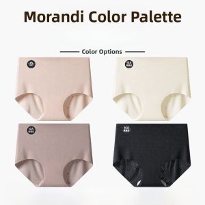 MiiOW | Ice Silk Womens Underwear Triangle Shorts Thin Model No Trace Summer Collection MiiOW Cat Person Brand Mid Waist Design