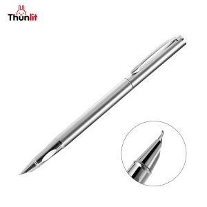 Thunlit Sketch Fountain Pen Bent Nib 1.0mm Broad Iridium Nib Pen for Art Signature or Calligraphy Handwriting School Supplies Wholesale