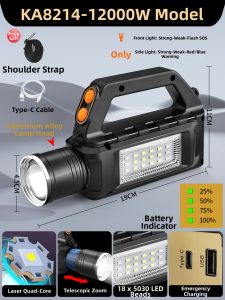 Long-range Super Bright Portable Flashlight
