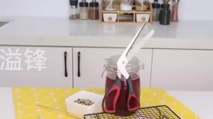 1PC Pizza Scissors Multifunctional Stainless Steel Scissor Pizza Slicer Detachable Cutting Tool for Restaurant Kitchen