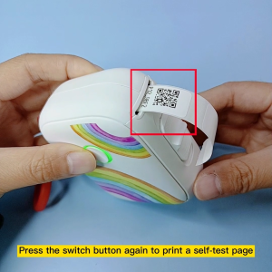 Marklife Continuous and Gap Label Refill Paper for Labelling Machine Sticker Printer Marklife P12 Phomemo D30 D50