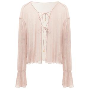 COCOBELLA | Shimmer Sparkle See-Through Leisure Summer Jacket