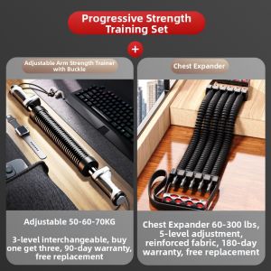 XINYIWANJIA | Adjustable Chest and Arm Strength Training Arm Exerciser