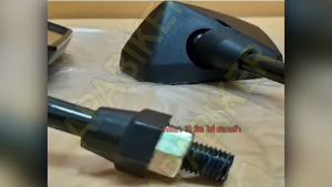 กระจกแต่ง มองหลัง แบบย่อ ทรง NINJA เกลียวHONDA # NINJA NO.6 (TRSNOVA-S) # 1030-906-10ZBL