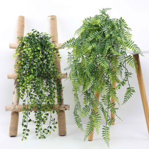 YESPERY หญ้าหวาย เขียว 80 ชั่วโมง สำหรับตกแต่ง 80 ตนม./ม. ต้นหวายห้อย วัลย์ สำหรับตกแต่งแขวนผนัง กระบวนการสวนและบ้าน