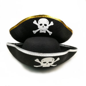 Halloween Childrens Costume Party Pirate Captain Hat Halloween
