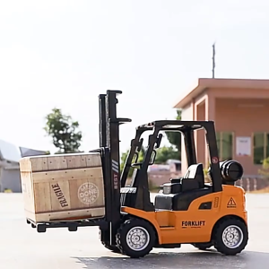 Xe Nâng Đồ Chơi Chở Hàng Pull- Back Cho Bé – Mô Phỏng Xe Nâng Thật  Mới Nhất 2025