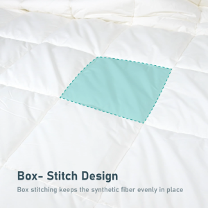 Homiest Comforter Fiber Duvet – Ultra-soft breathable anti-allergy lightweight all-season warmthhotel-quality