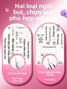 HERO | Bút Nhiệt Xóa Được Cho Học Sinh Tiểu Học Luyện Tập Với Cartridge Mực Thay Thế Không Chảy