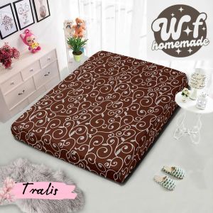 Sarung Kasur Busa Resleting Motif Anak dan Dewasa Uk. 180x200/160x200/120x200/90x200 Bahan Katun Polyester Sprei Resleting Motif harga grosir jual ecer