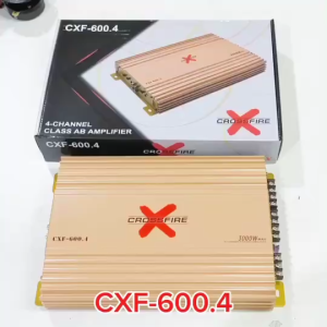 TOP พาวเวอร์แอมป์รถยนต์ CLASS AB 4CH รุ่น CROSSFIRE-X ขับกลาง4แหลม4 CXF-800.4/CXF-600.4 3000W/5000W เลือกได้