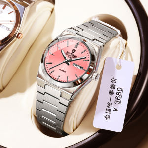 BINBOND Top Brand New 103 Fashionable Mens Quartz Watch Waterproof Night Light Dual Calendar Ultra Thin Mens Quartz Watch