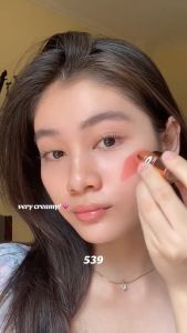 O.TWO.O Makeup Blush Cream Stick 6 Colors Waterproof Long-lasting Lip Cheek Eye Multi-use Stick Mousse Glow Colour Bounce Make-up for Women