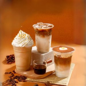 EC 100Pcs 98mm Clear DABBA Pet Cup EXTRA THICK Takeout Cup Milk tea/Shake/Juice/ Coffee Cup Disposable Party Business