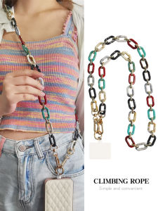 ZHENGEGE | Fashionable Lightweight Crossbody Chain Phone Strap