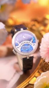 BONEST GATTI | BONEST GATTI Brand 3004 Fashion Quartz Wristwatch Bridge Of Lovers Dial Stainless Steel Case Womens Watch
