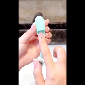 Sikat Pembersih Komedo Silicon Jari Blackhead Finger Brush Penghilang Komedo Serbaguna Jelly Black Head Stick