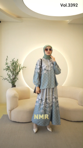 NMR Setelan Rok + Blouse Silk Arnami Jaquard Vol 3392