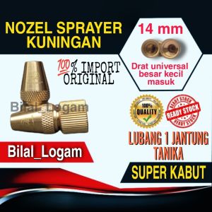 NOZEL SPRAYER TANIKA LUBANG 1 JANTUNG IMPORT