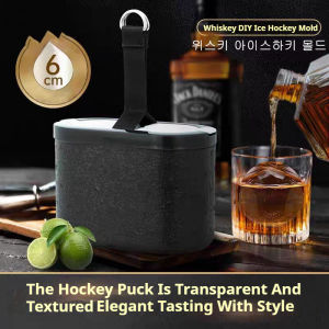 Whiskey Ice Ball Maker Mould 2PCS Ball Silicone Ice Cubel Maker with Tools Sphere Cube Tray Mould  2.4 Inch Round Ice Box Mold