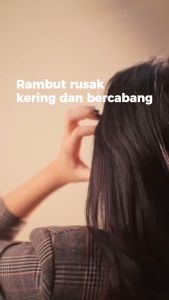 Yurizumi X Bioaqua Hair Smooth Oil / Hair Serum Vitamin Rambut Rusak & Kering jadi Lembut