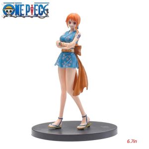 Bandai | One Piece Action Figure Toys Animal Roronoa Zoro Usopp Nami Yamato Figurines PVC Statue Model Dolls Gifts
