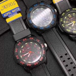 นาฬิกาผู้ชาย นาฬิกาลำลองผู้ชาย นาาฬิกาข้อมือ AOPOL นาฬิกาาสปอตซ์ นาฬิกาแบรนด์แท้ หน้าาปัด 44 มม