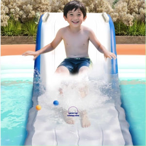 GOOGOO BIRD Upgraded Premium Inflatable Pool Water Slide Play Center For Kids