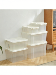 Large Capacity Durable Thickened Sealable Handheld Storage Box 55L