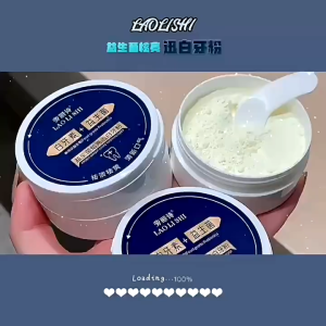 Bột chà răng 50 gam- Làm sạch mảng bám giảm hôi miệng hỗ trợ trắng răng