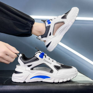 Beach Shoes Mens Summer Breathable Non Slip Fishing Upstream Sandals Mens Outdoor Sports Quick-Drying Wading Shoes Lightweight Soft Sole